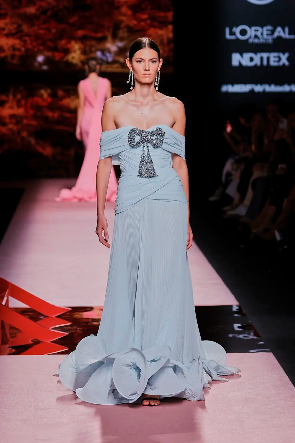 Off-Shoulder Evia Gown