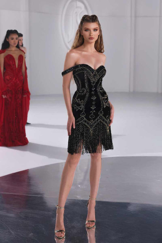 Fringe Mini Dress