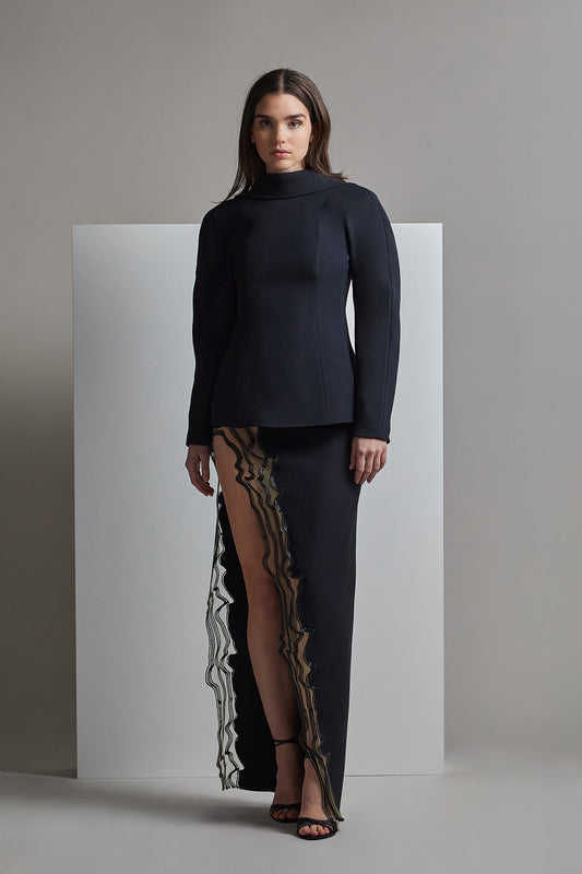 NARUMI Evening Top & Skirt