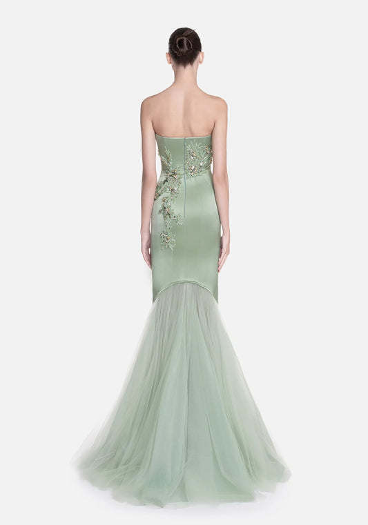 Strapless Mermaid Gown