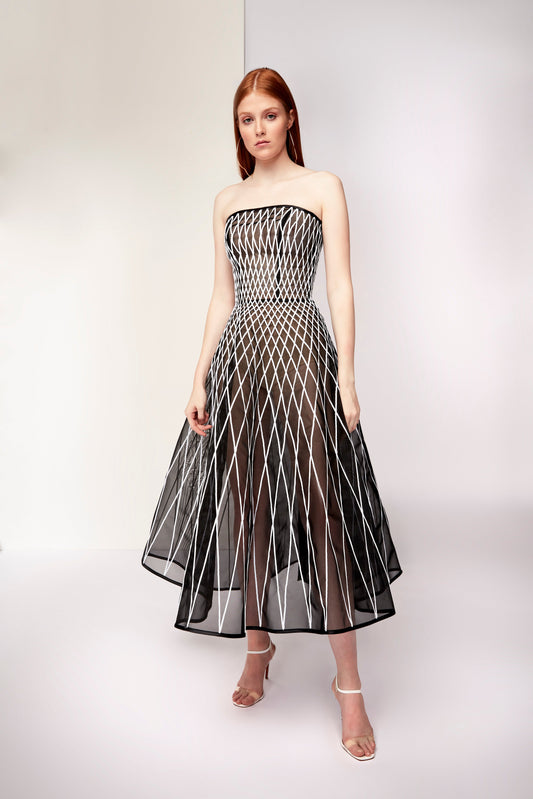 Gazzada Strapless Dress