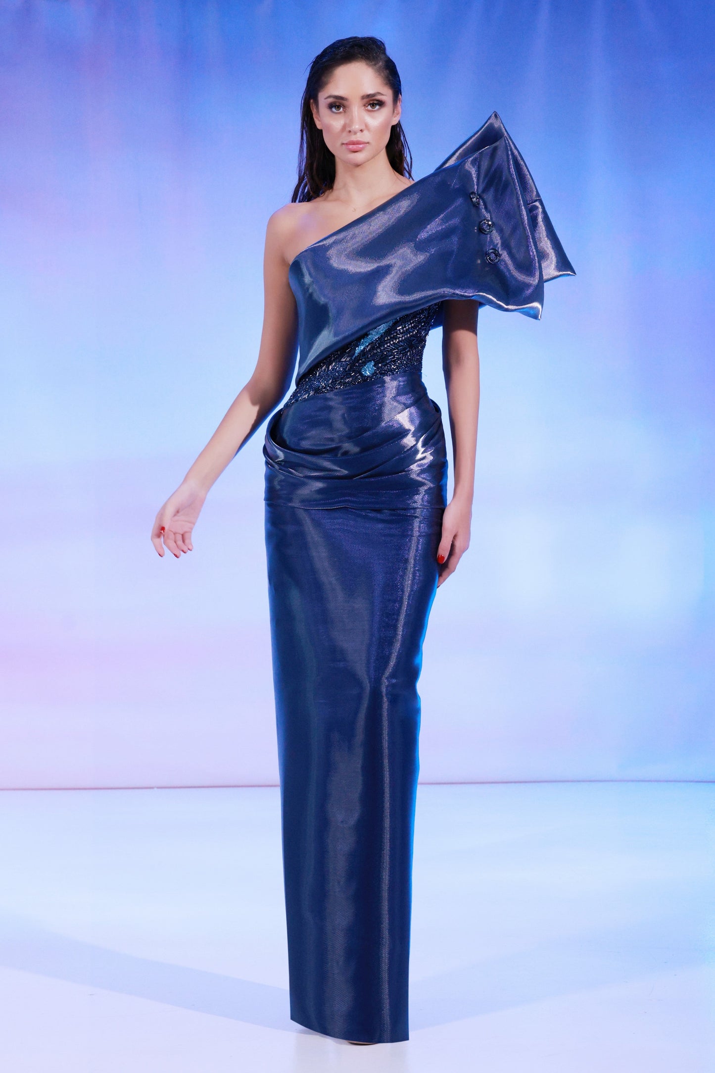 Crystal Mikado Gown
