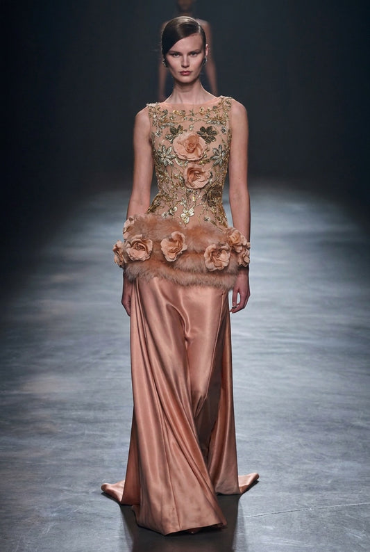 Sleeveless Evening Gown