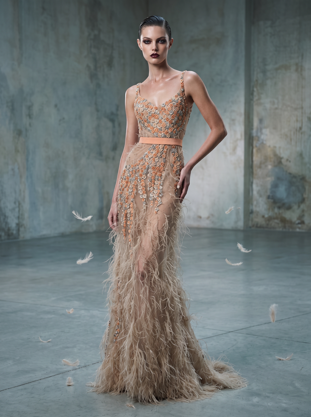 Sleeveless Evening Dress