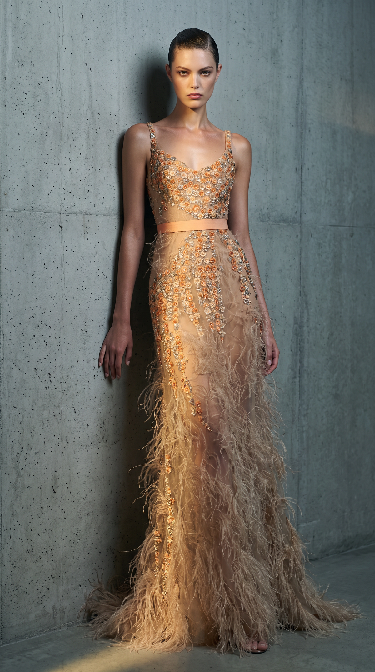 Sleeveless Evening Dress