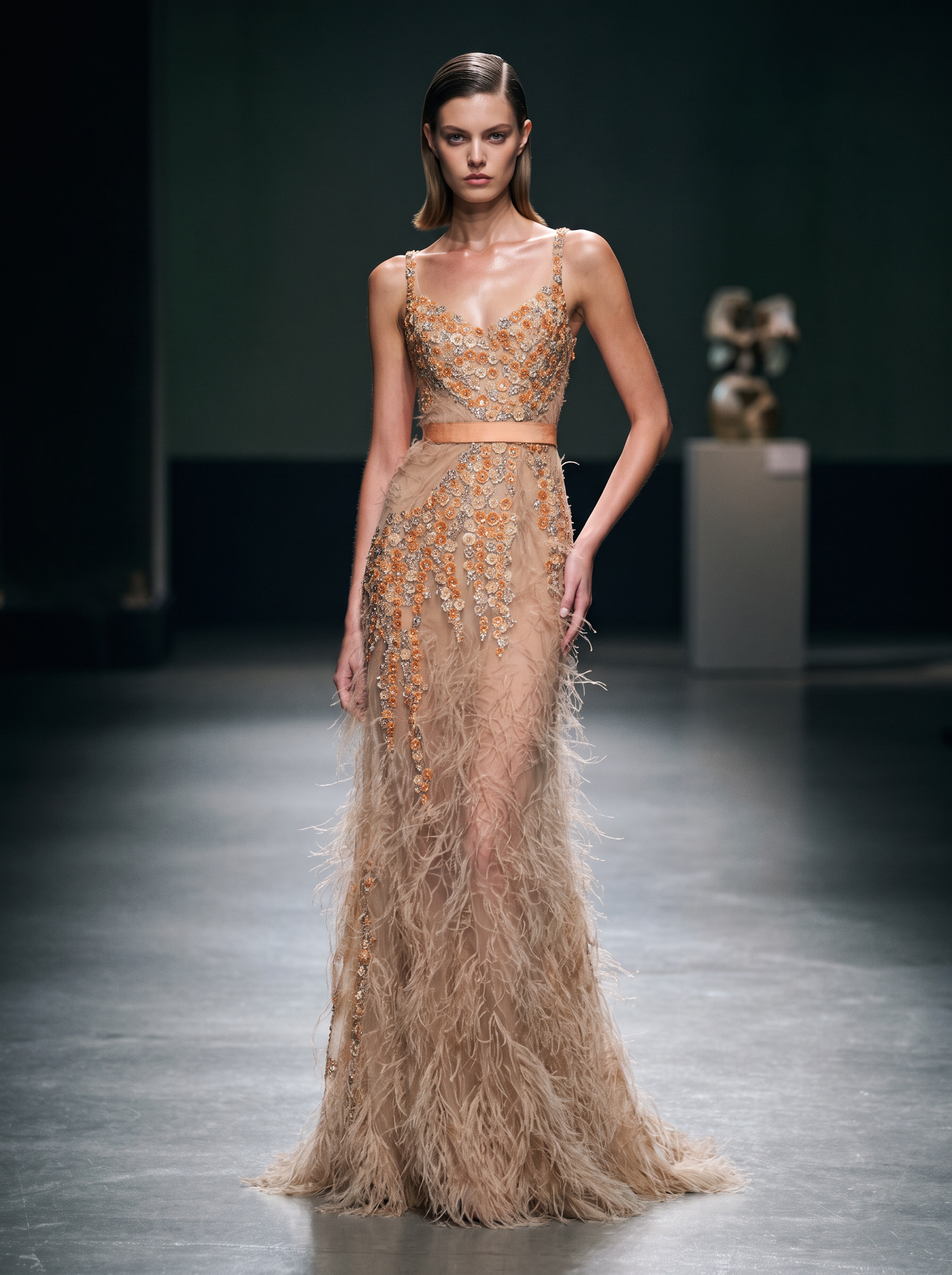 Sleeveless Evening Dress