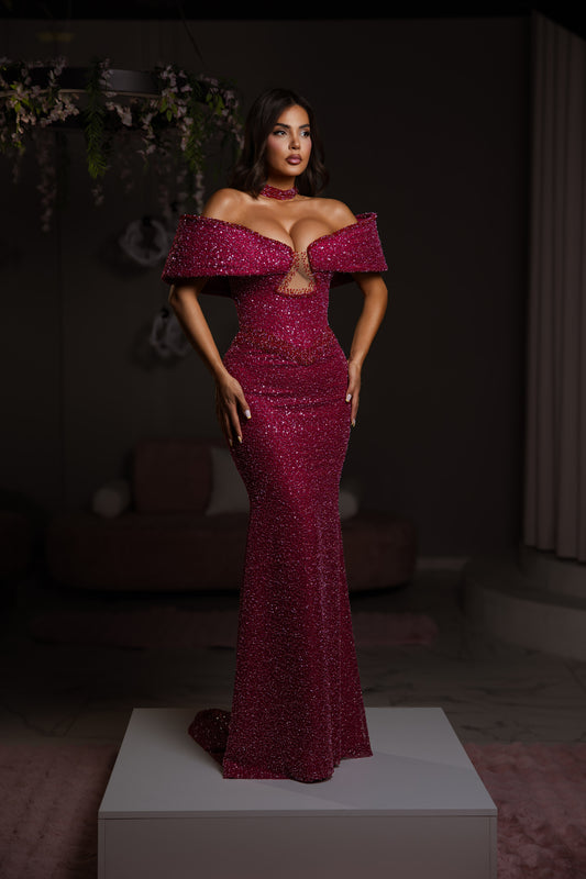 Off-Shoulder Muse Gown