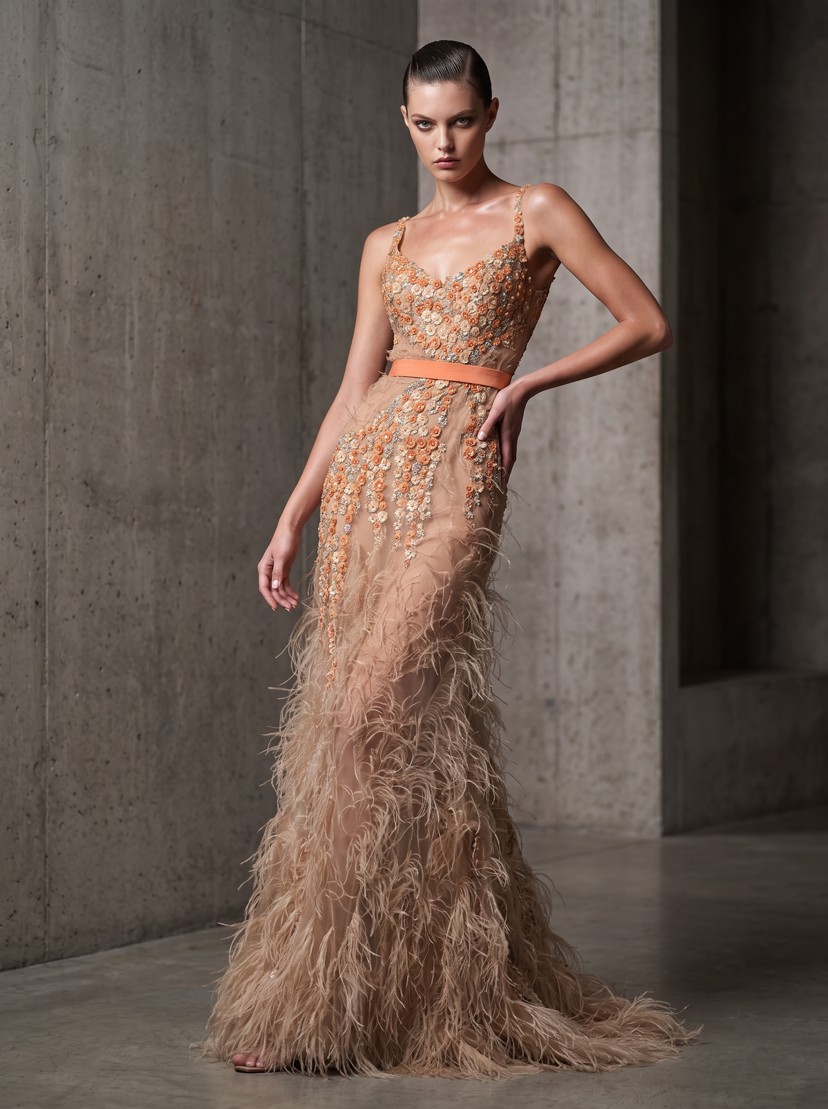 Sleeveless Evening Dress