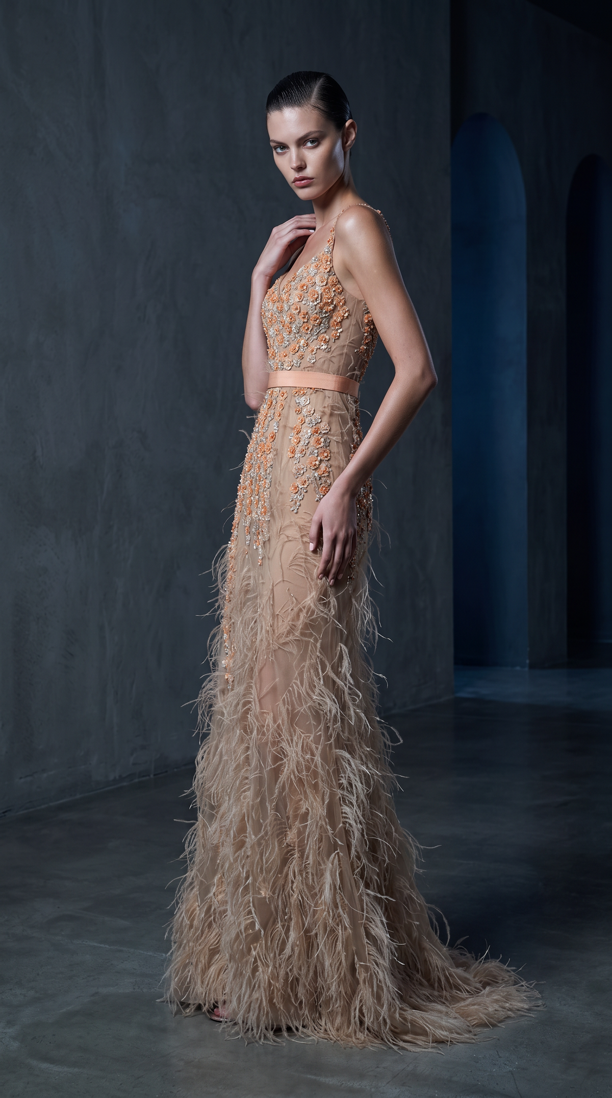 Sleeveless Evening Dress