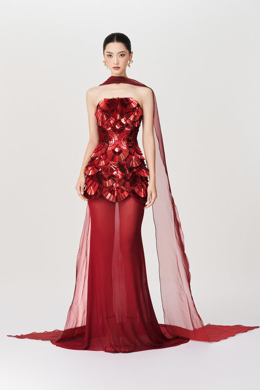 Flaming Muse Gown