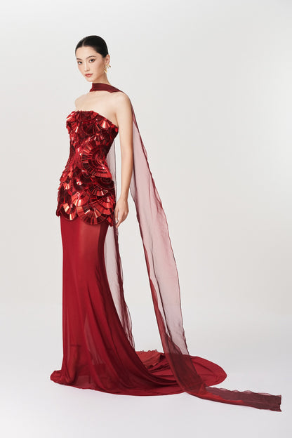 Flaming Muse Gown