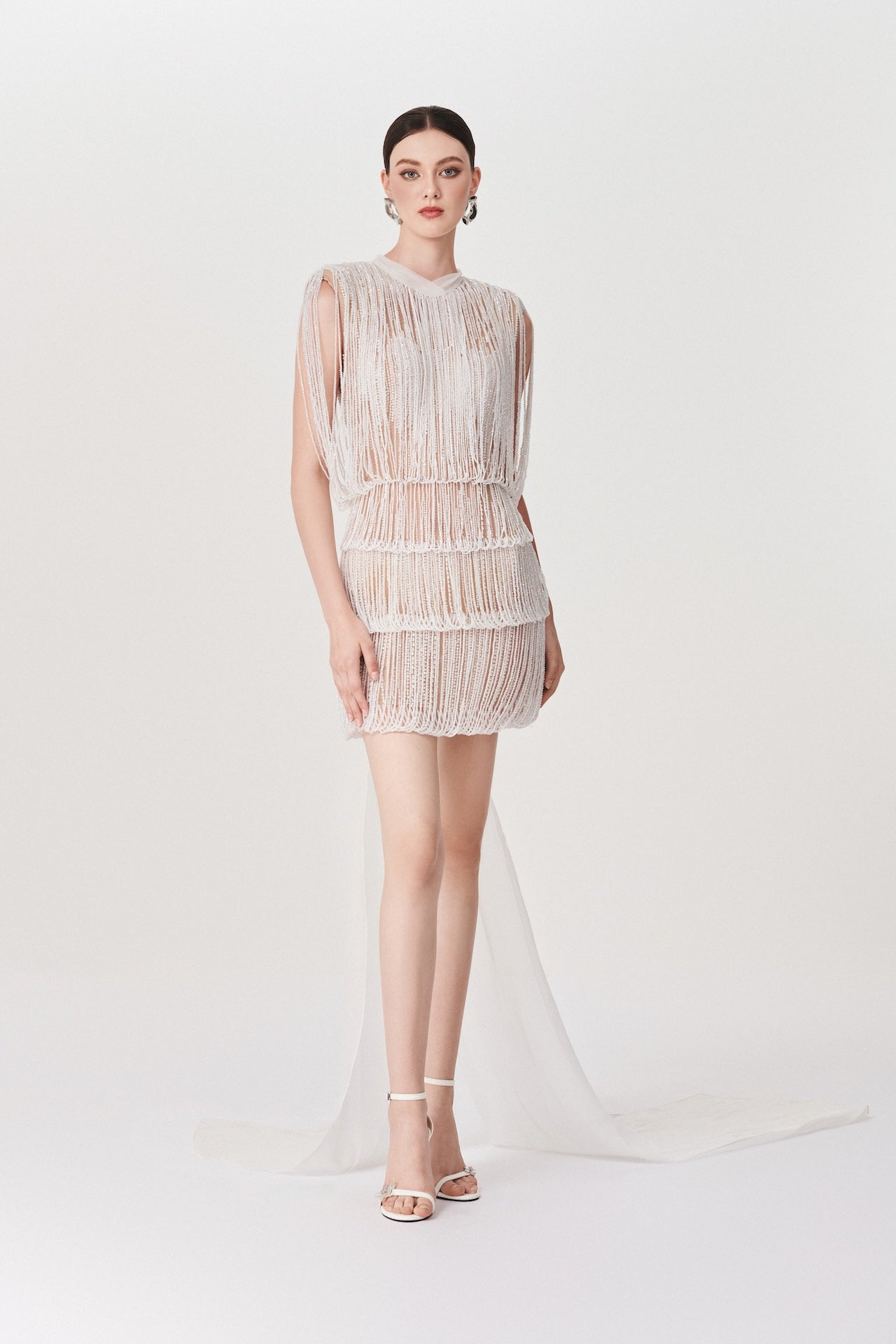 Ivory Grace Mini Dress