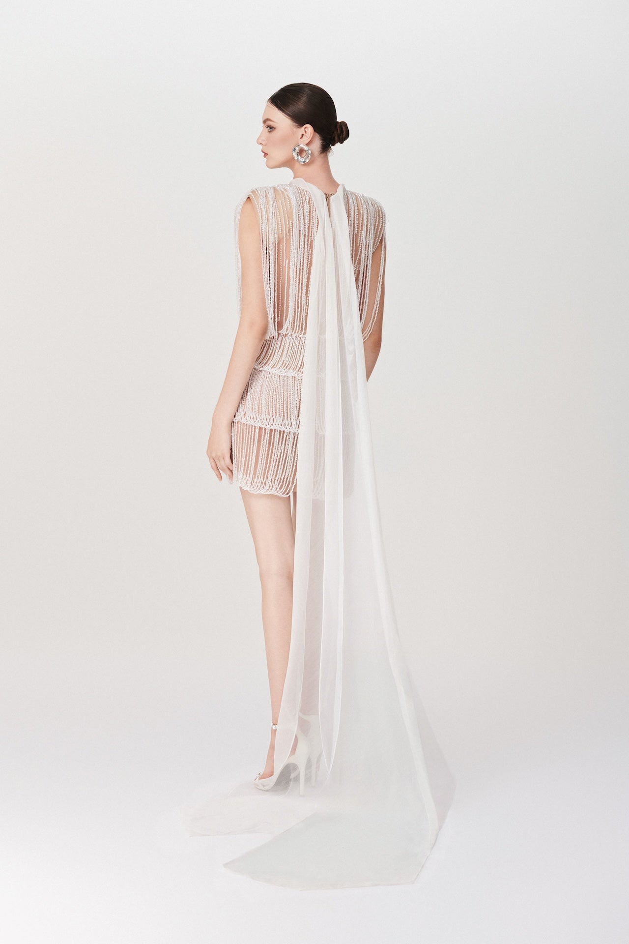 Ivory Grace Mini Dress