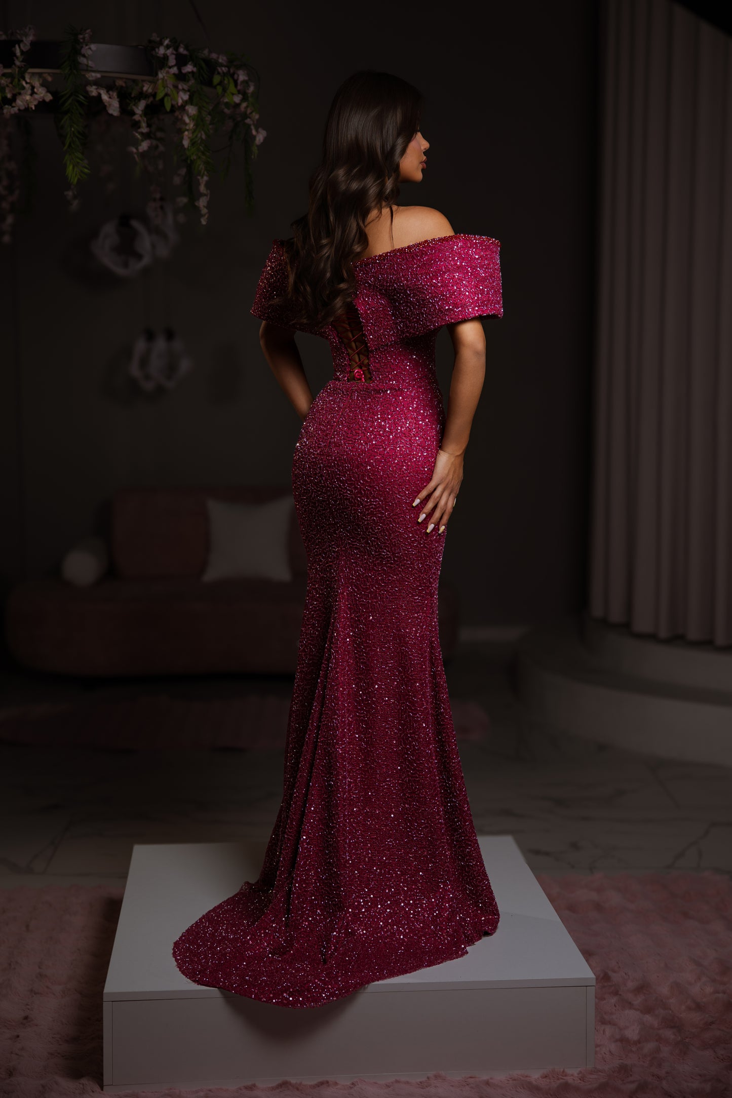 Off-Shoulder Muse Gown