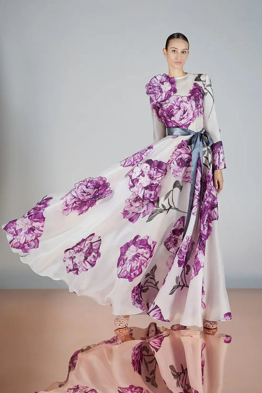 Long Sleeve Idirina Gown
