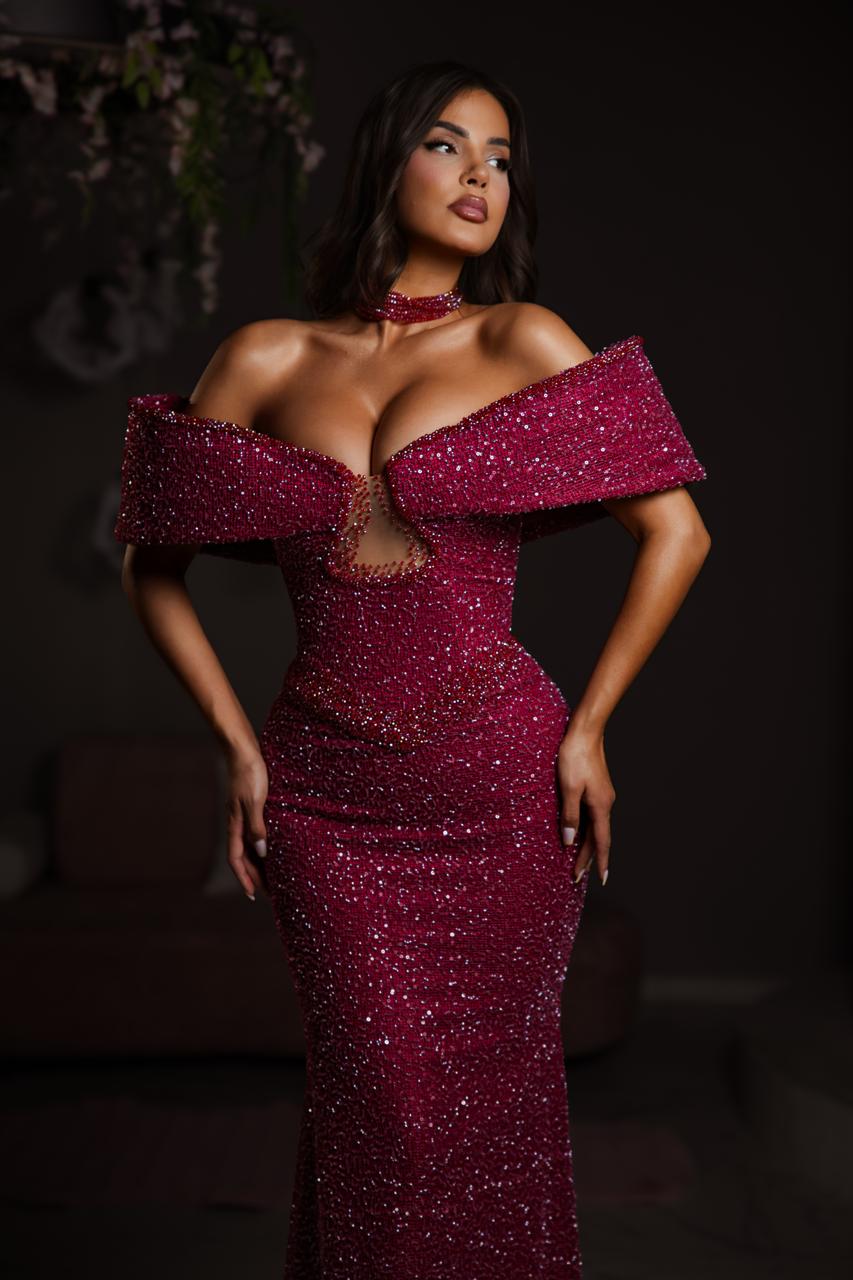Off-Shoulder Muse Gown