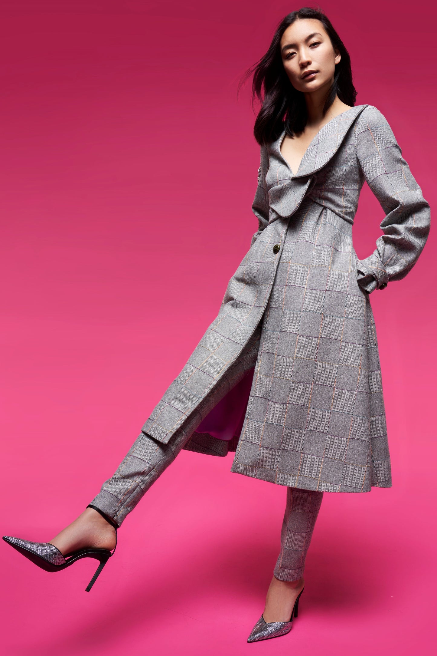 Checkered Coat