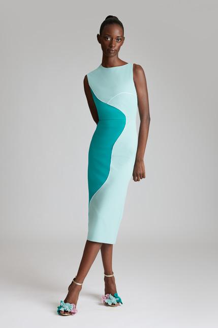 Ois Midi Dress