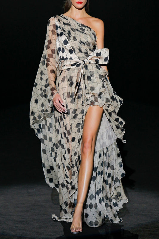 One Shoulder INFINITY Evening Dress