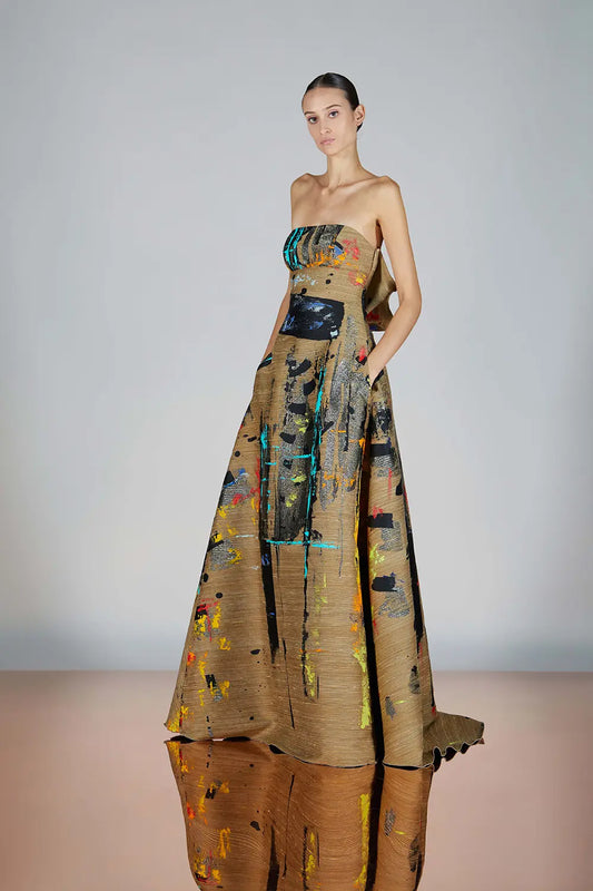 Strapless Jaiteh Gown
