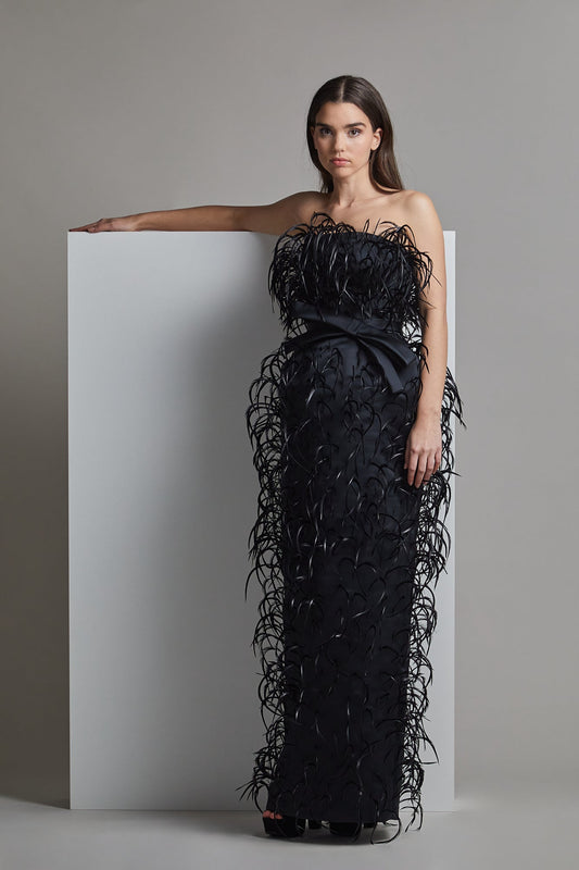 Strapless TOMOKI Evening Dress