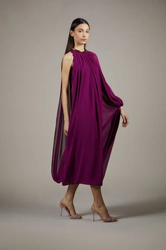 Bachero Asymmetrical Dress