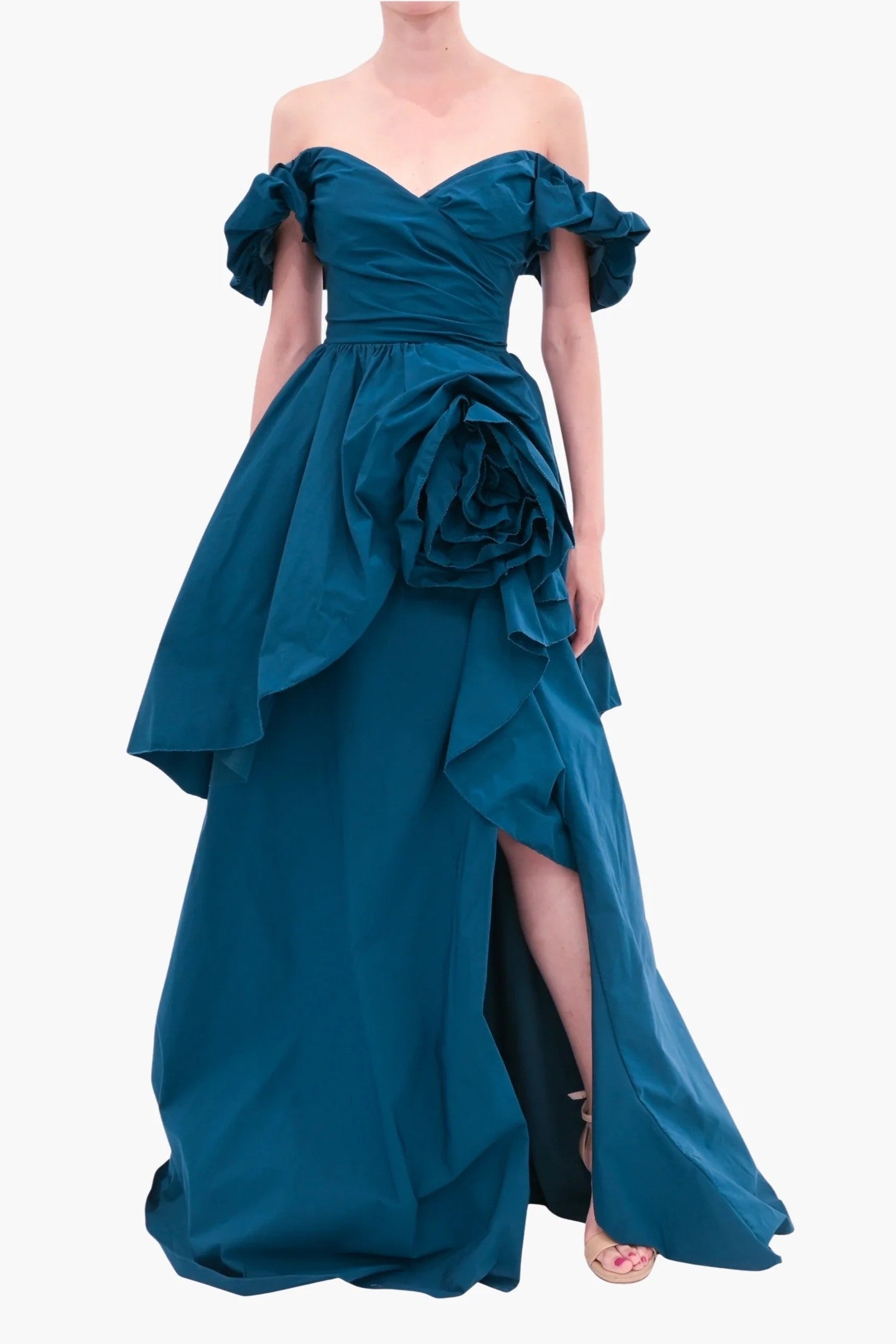 Abstract Taffeta Ballgown
