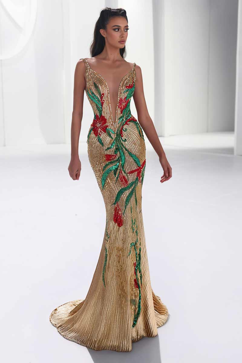 Sequin Mermaid Gown