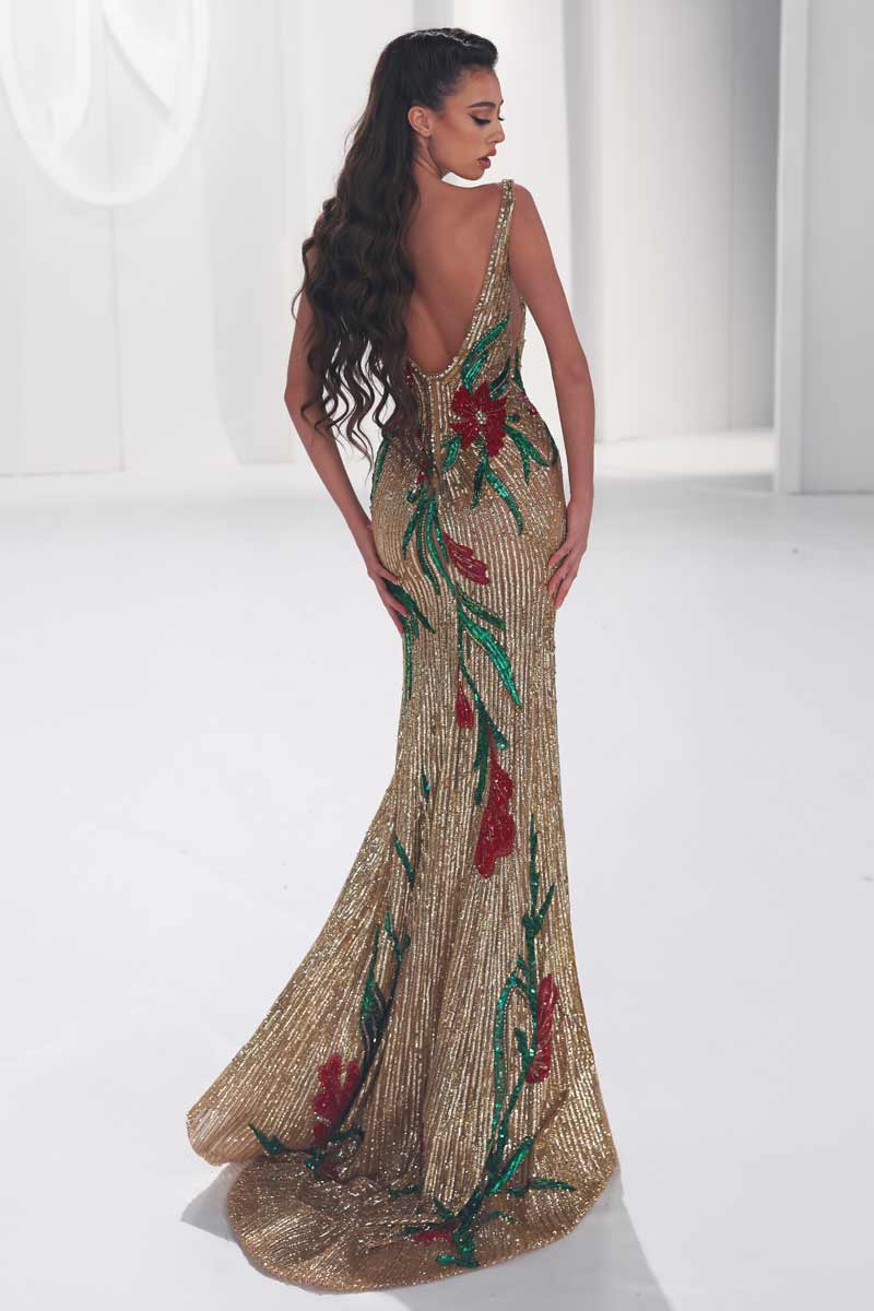 Sequin Mermaid Gown