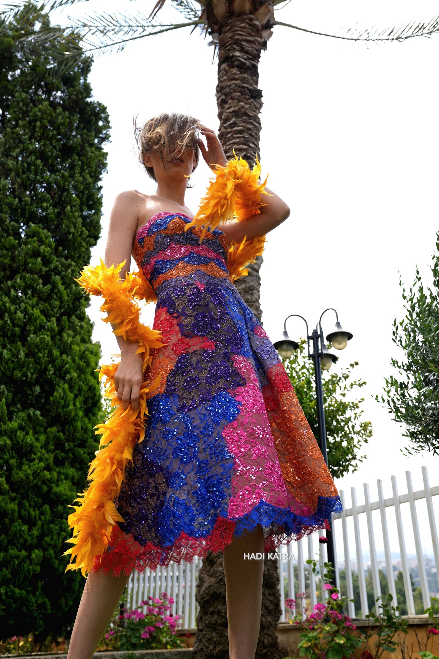 Patchwork Embroidered Lace Dress