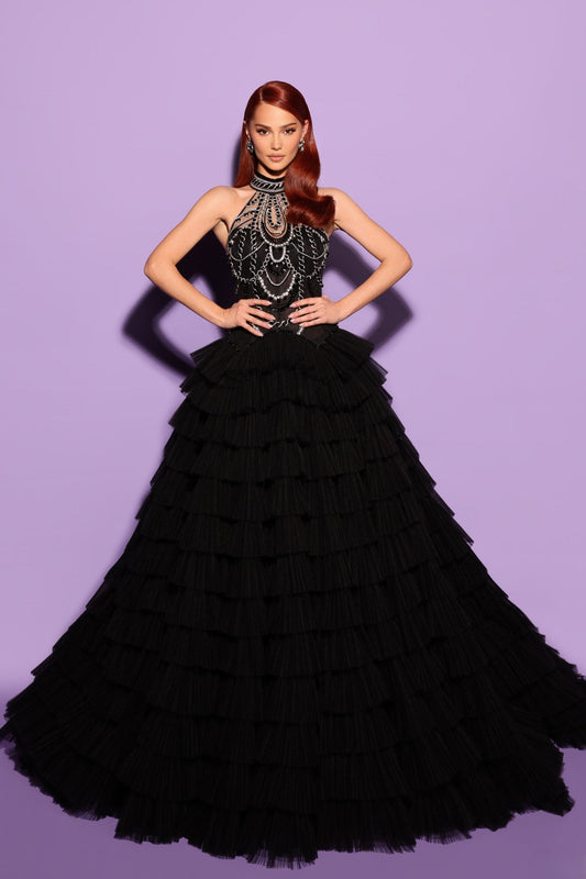 Embroidered BRISA Gown
