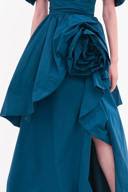 Abstract Taffeta Ballgown