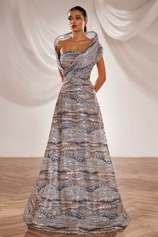 Off-Shoulder Gown