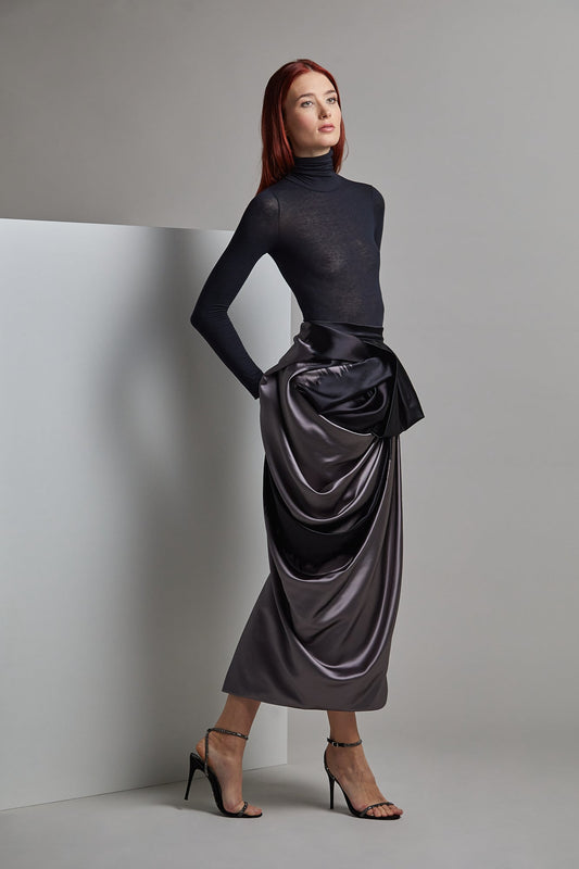 YUTAKA Midi Skirt