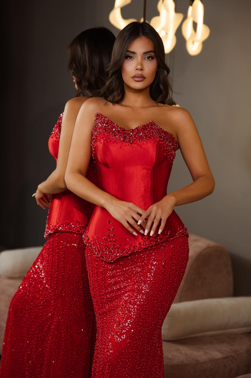 Strapless Passion Gown
