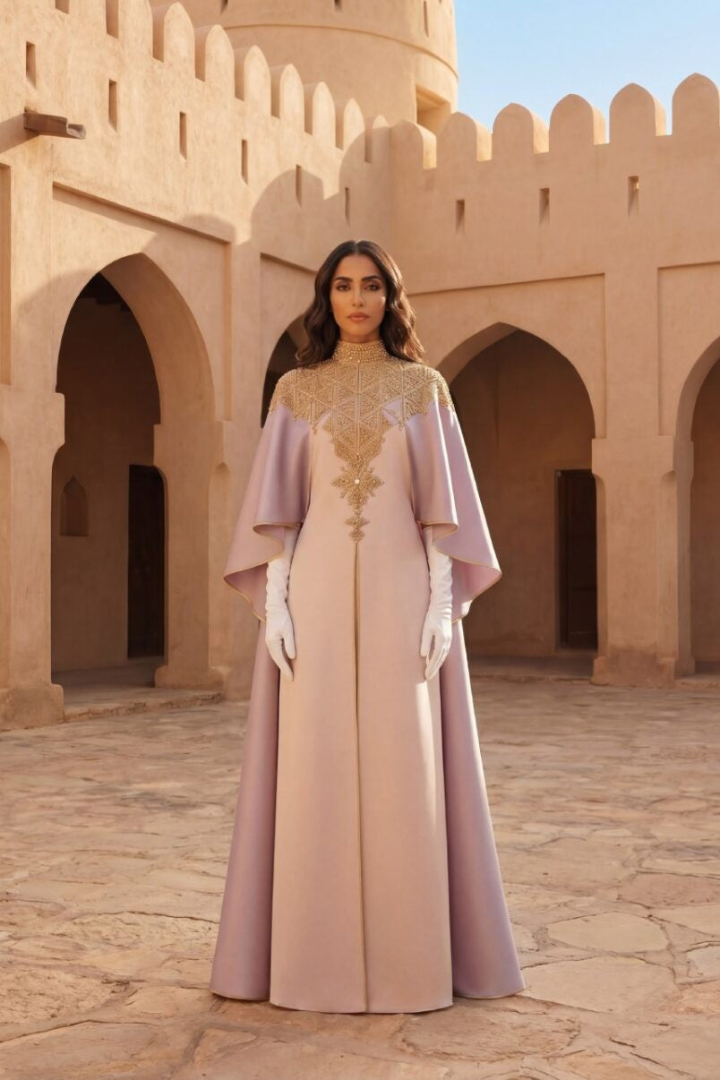 Opera Glove Kaftan Gown