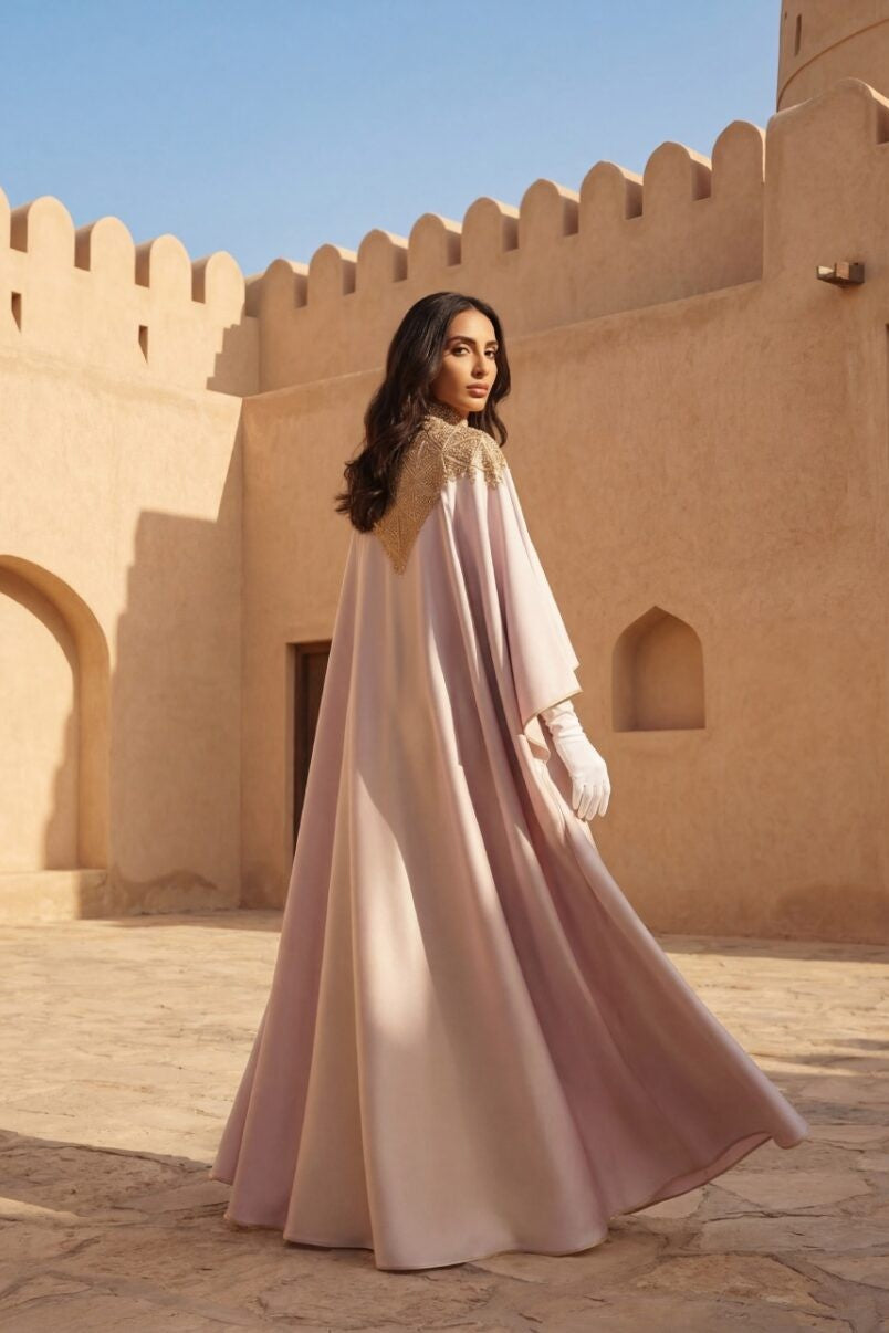 Opera Glove Kaftan Gown