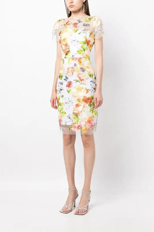 Floral Cocktail Dress