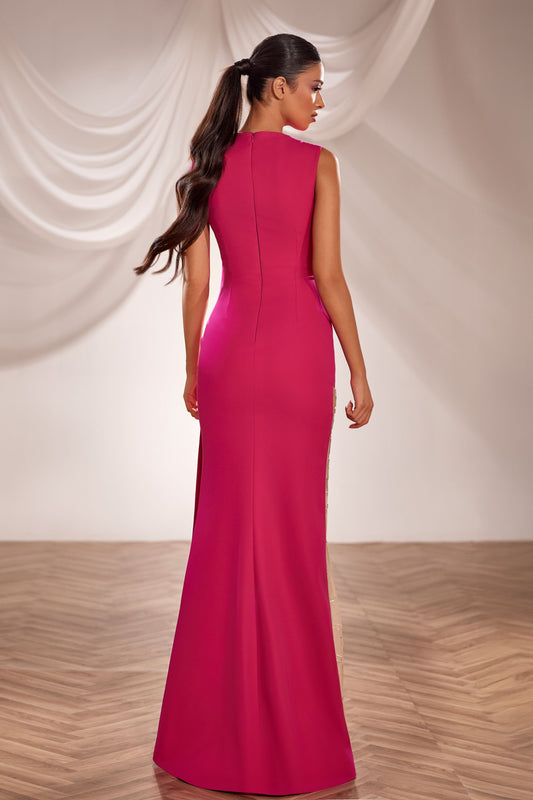 Front Cape Gown