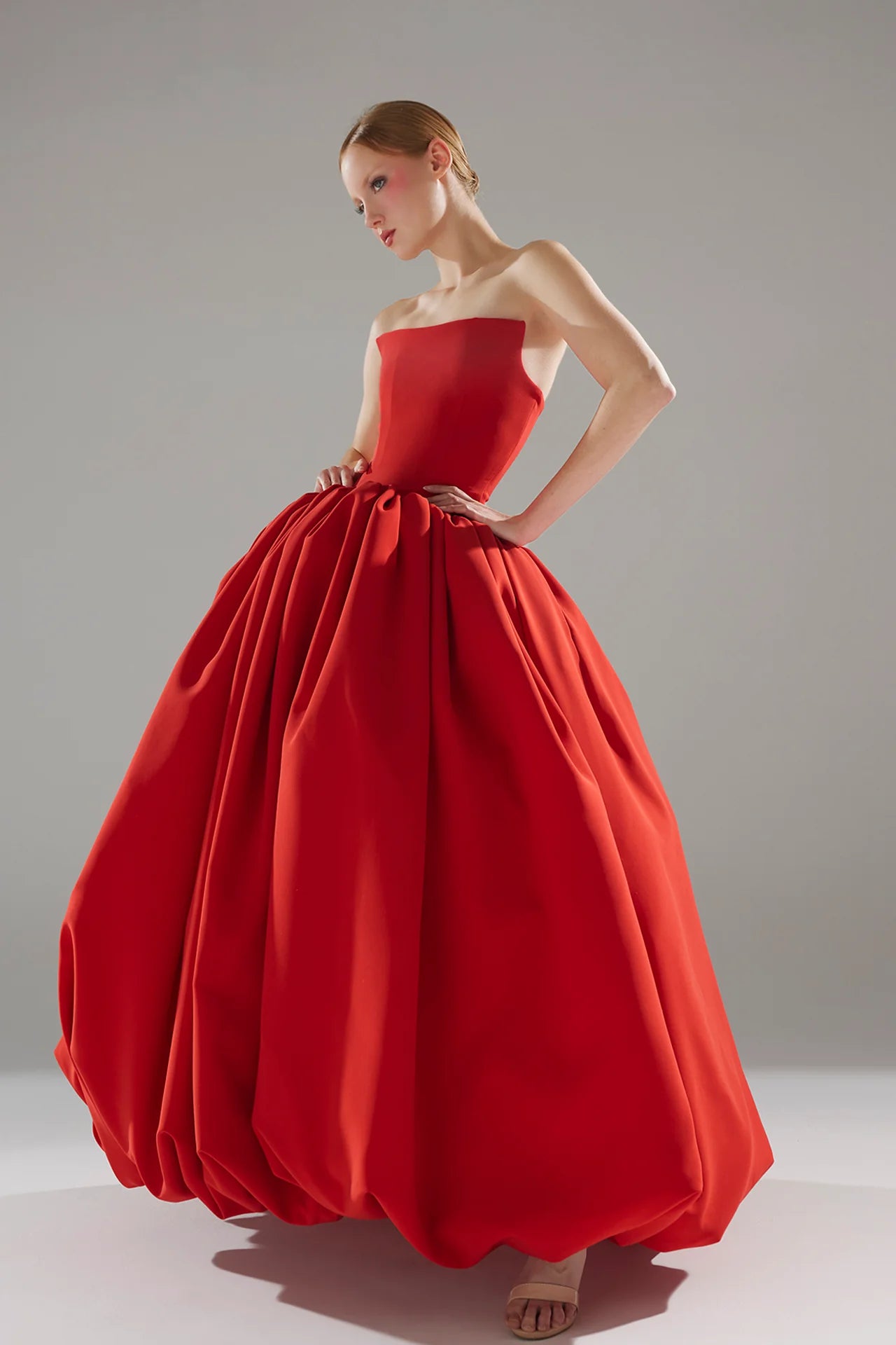 Strapless Mikado Ball Gown