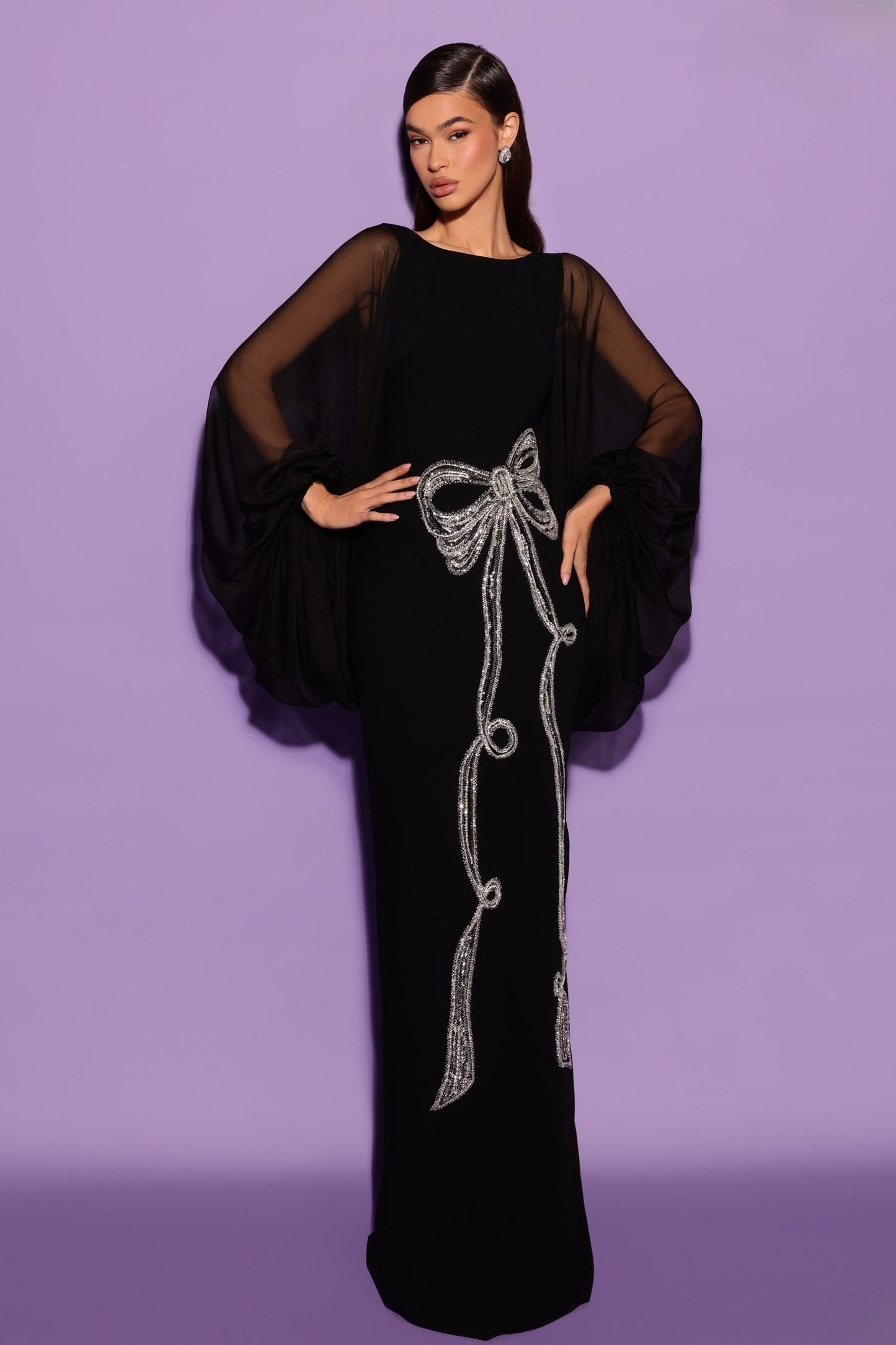 Long Sleeve MERRY Gown