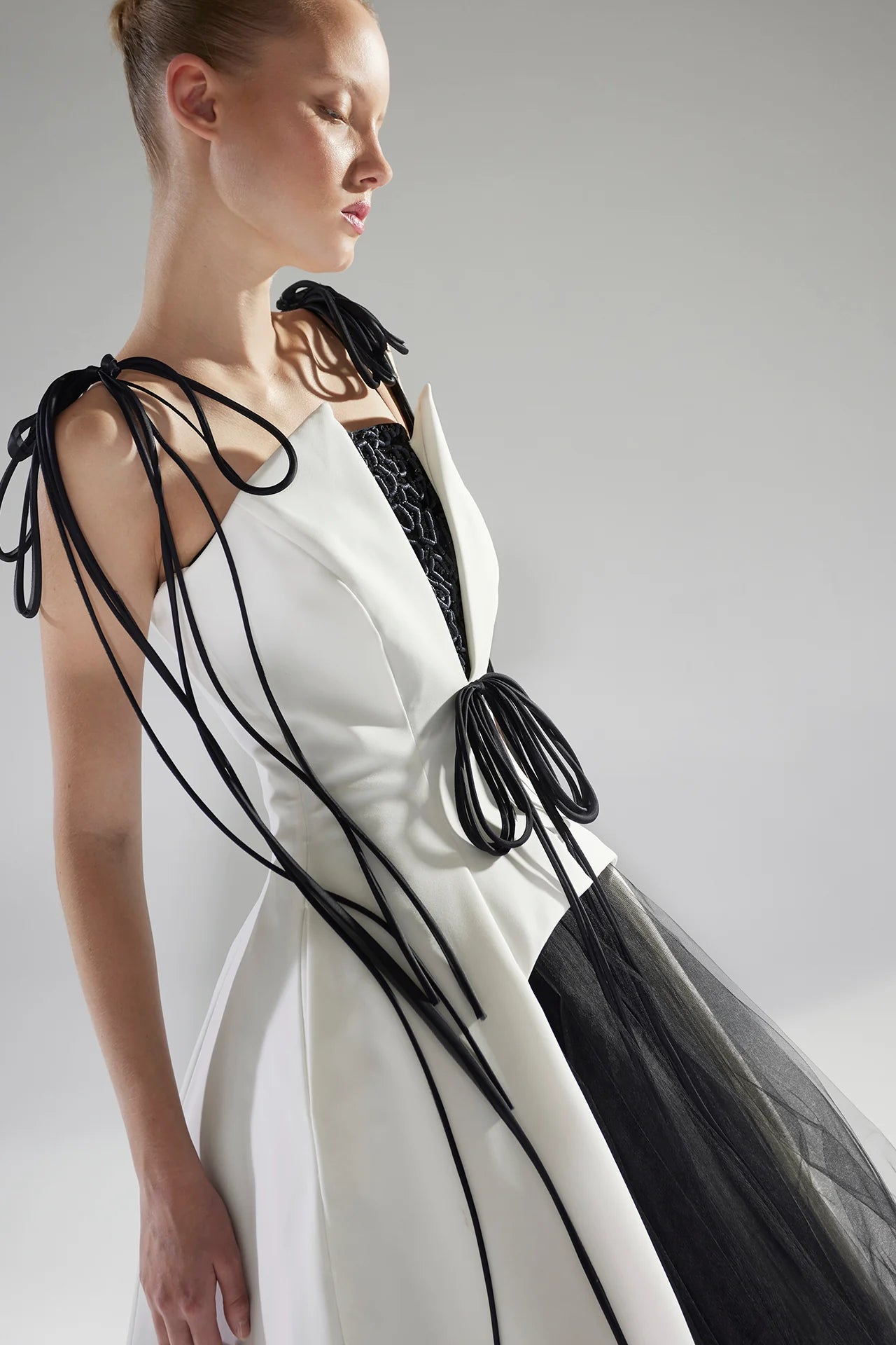 Graphic A-Line Midi Dress