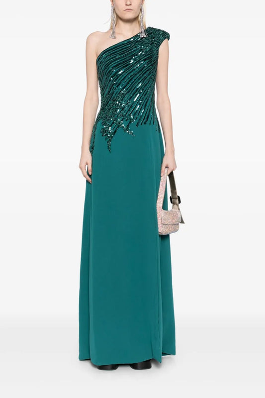 One-Shoulder Gown