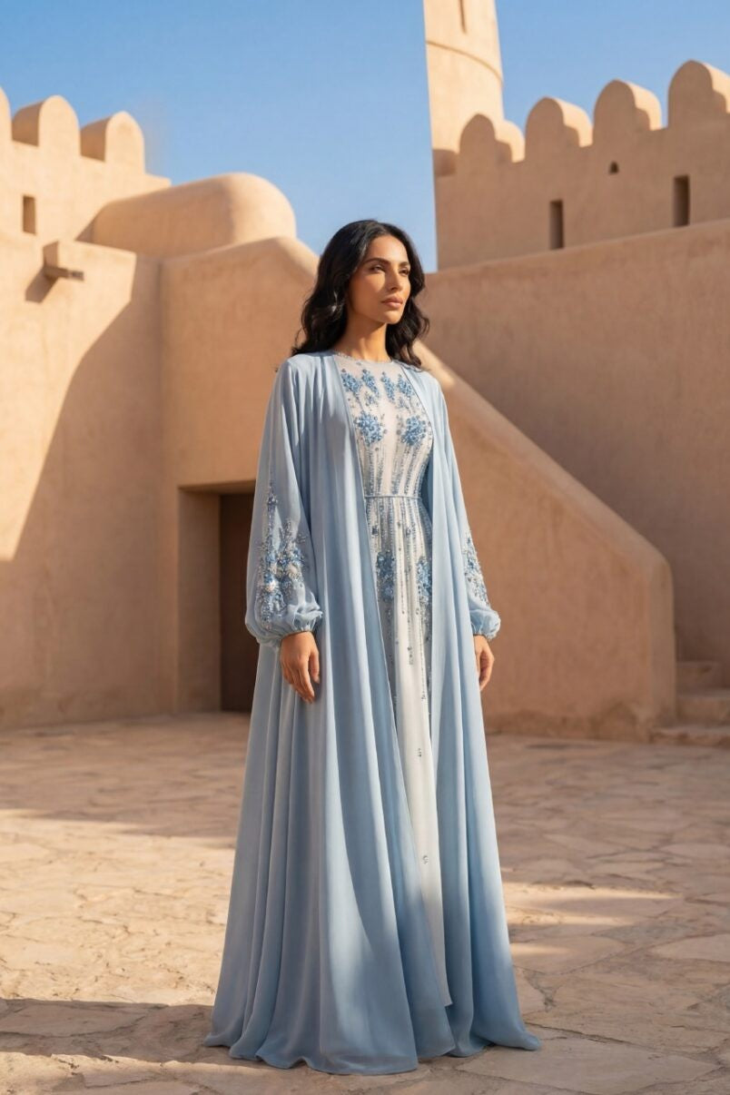 Bishop Sleeve Kaftan