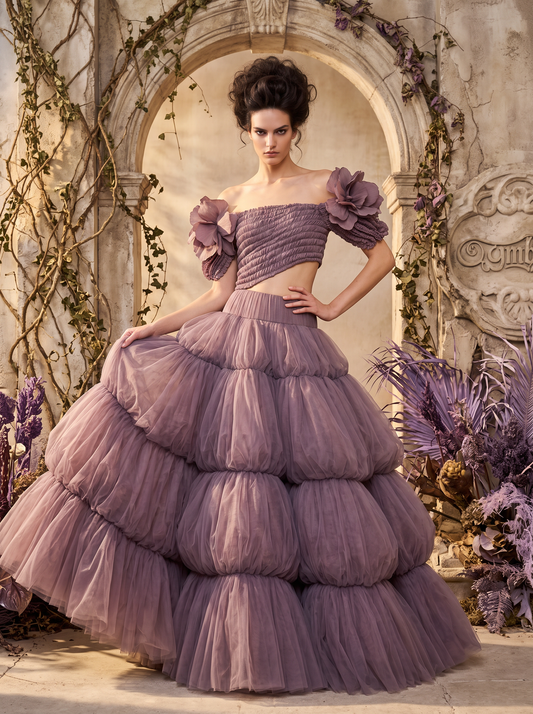 Off-Shoulder Gown