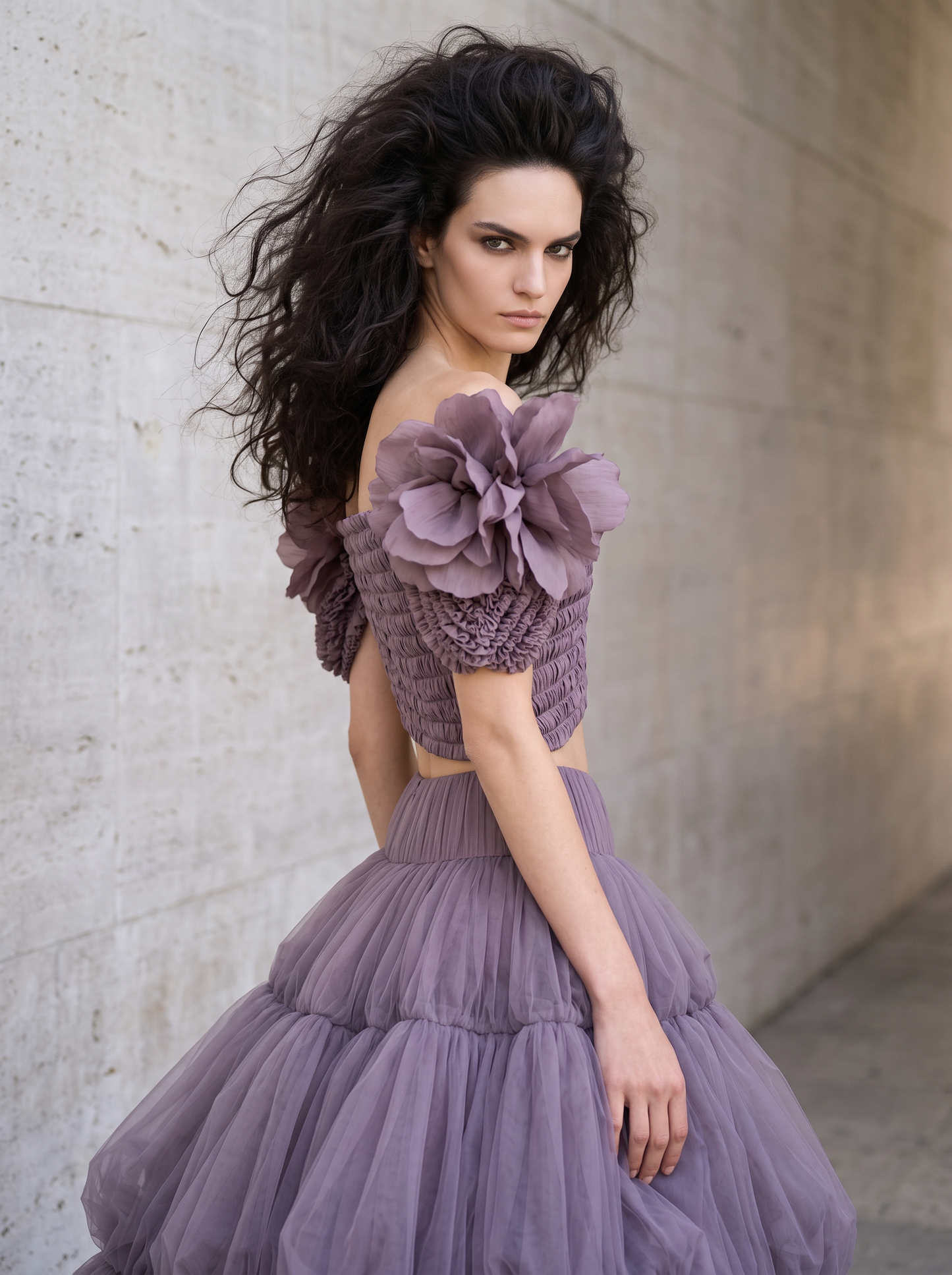 Off-Shoulder Gown