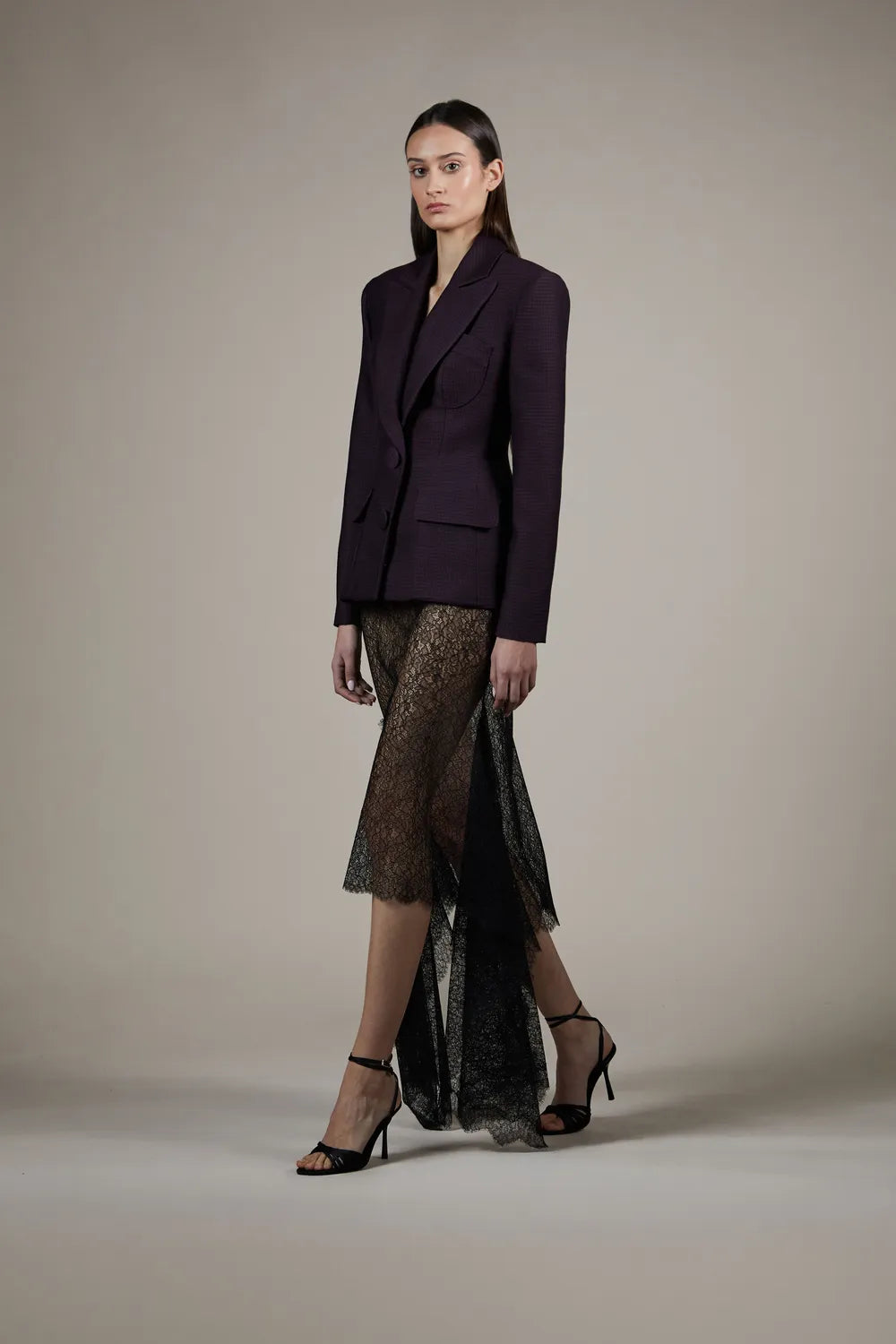 Abana Lace Skirt and Jacket