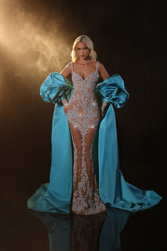 Beaded Mermaid Gown