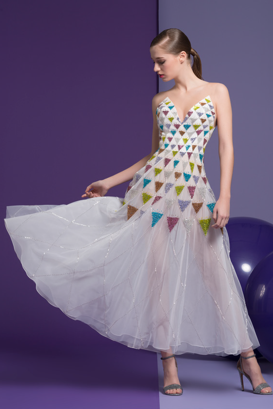 Sleeveless Anis Midi-Tea Dress
