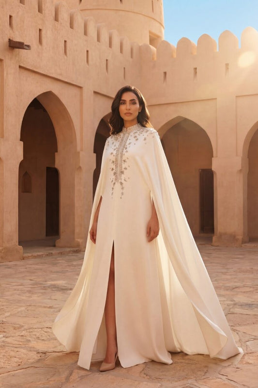 Thigh-High Slit Kaftan